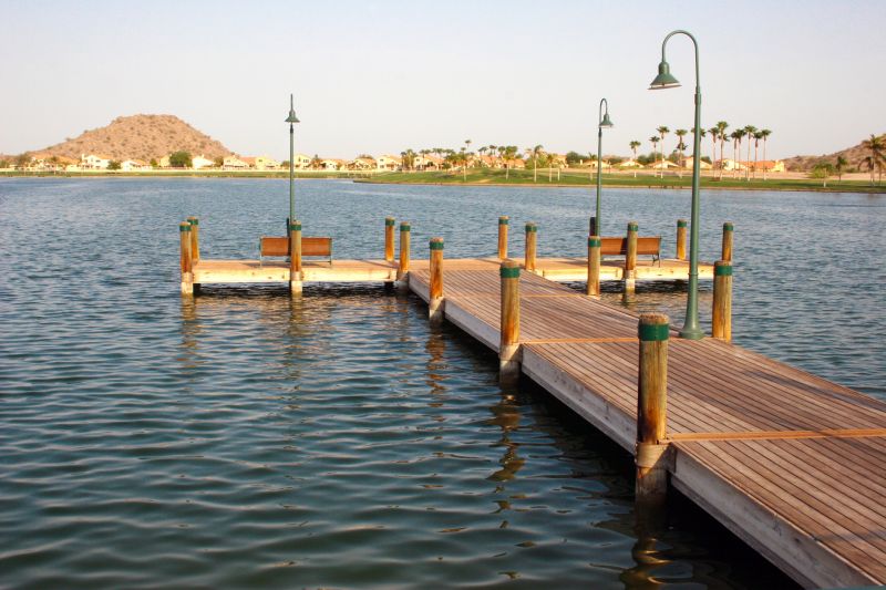 Pond Dock Installation in Olathe, KS